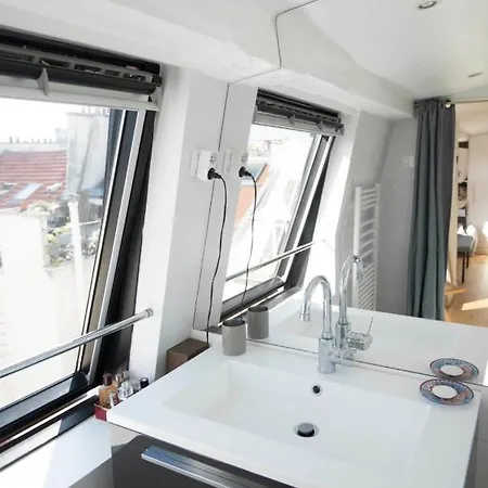 Design Apt With Terrace In The Marais