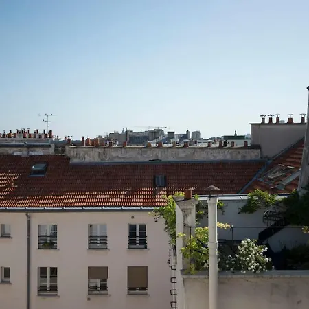 Design Apt With Terrace In The Marais Apartman *